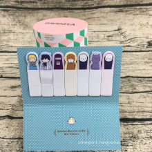 Factory Supply Chaep Memo Pad Colorfull Stick Notes with Cut Cartoon Set